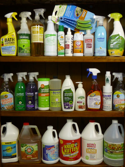 Green Products used by Green Globe Cleaning